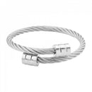 Bracelete Steelbraid Silver - Tamanho Ajustável