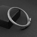 Bracelete Steelbraid Silver - Tamanho Ajustável