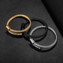 Bracelete Steelbraid Silver - Tamanho Ajustável