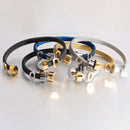 Bracelete Steelora em Aço Inoxidável - Tamanho Único e Ajustável