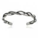 Bracelete Twistforge em Aço Inoxidável - Tamanho Ajustável