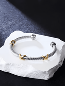 Bracelete Twistrend em Aço Inoxidável - Estilo e Elegância