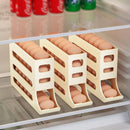 Dispenser de ovos inteligente ModernLar com design moderno e compacto, ideal para organizar ovos na cozinha.