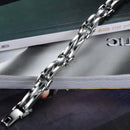 Pulseira Casualis Silver em Aço Inoxidável - Tamanho Ajustável