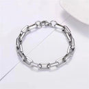 Pulseira Dominus em Aço Inoxidável - Tamanho Ajustável