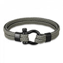 Pulseira Dualcrest Cinza Musgo/Preto