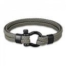 Pulseira Dualcrest Cinza Musgo/Preto