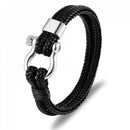 Pulseira Dualcrest II Preto/Prata