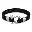 Pulseira Dualcrest Preto/Prata