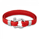 Pulseira Dualcrest Vermelho/Prata