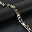 Pulseira Imperial Grace em Aço Inoxidável - Tamanho Ajustável
