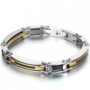 Pulseira Imperial Grace em Aço Inoxidável - Tamanho Ajustável