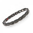 Pulseira Magnetic Black em Aço Inoxidável- Tamanho Ajustável