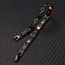 Pulseira Magnetic Black em Aço Inoxidável- Tamanho Ajustável