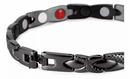 Pulseira Magnetic Black em Aço Inoxidável- Tamanho Ajustável