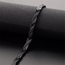 Pulseira Magnetic Black em Aço Inoxidável- Tamanho Ajustável