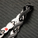 Pulseira Magnetic Black em Aço Inoxidável- Tamanho Ajustável