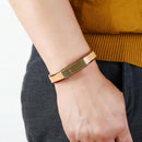 Pulseira Modern Viking Light em Couro