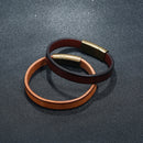 Pulseira Modern Viking Light em Couro