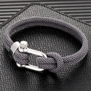 Pulseira Nautica Knot Cinza