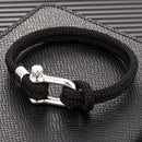 Pulseira Nautica Knot Preta