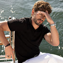 Pulseira Nautica Leather All Black
