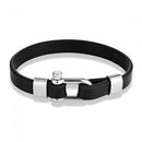 Pulseira Nautica Leather Preta