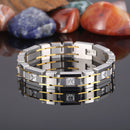 Pulseira Opulencia em Aço Inoxidável - Tamanho Ajustável