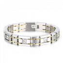 Pulseira Opulencia em Aço Inoxidável - Tamanho Ajustável