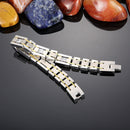 Pulseira Opulencia em Aço Inoxidável - Tamanho Ajustável