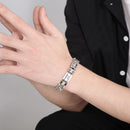 Pulseira Opulencia em Aço Inoxidável - Tamanho Ajustável