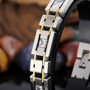 Pulseira Opulencia em Aço Inoxidável - Tamanho Ajustável