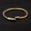 Pulseira Stratos Gold Banhada a Ouro 18k