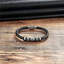 Pulseira Urbanite em Couro e Aço Inoxidável
