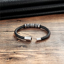 Pulseira Urbanite em Couro e Aço Inoxidável