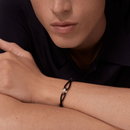 Pulseira Velluro em Seda Italiana - Tamanho Ajustável