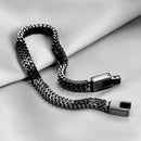 Pulseira Versa Éclat Black em Aço Inoxidável