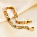 Pulseira Versa Éclat Gold em Aço Inoxidável Banhada a Ouro 18k