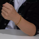 Pulseira Versa Éclat Gold em Aço Inoxidável Banhada a Ouro 18k