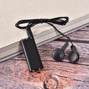 Micro escuta espiã com ativação por voz, dispositivo discreto e compacto para vigilância e monitoramento.
